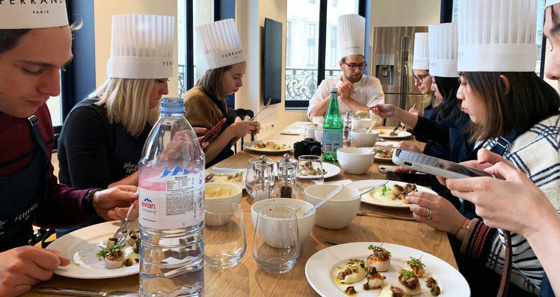 Cours de gastronomie à la Lafayette Gourmet