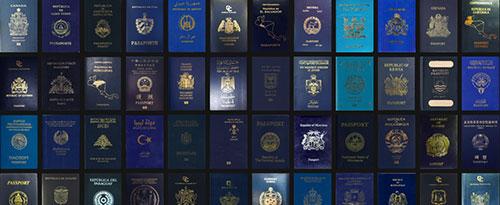 Passeports bleus