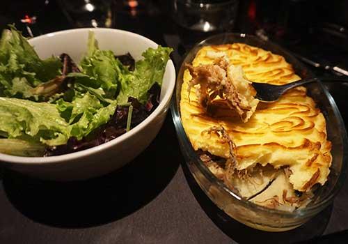 Parmentier de canard