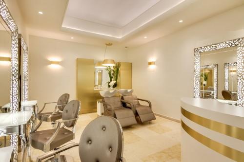 The hair salon