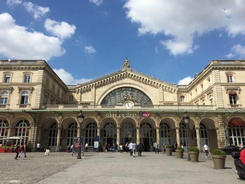 Entrée principale de la Gare de l'Est