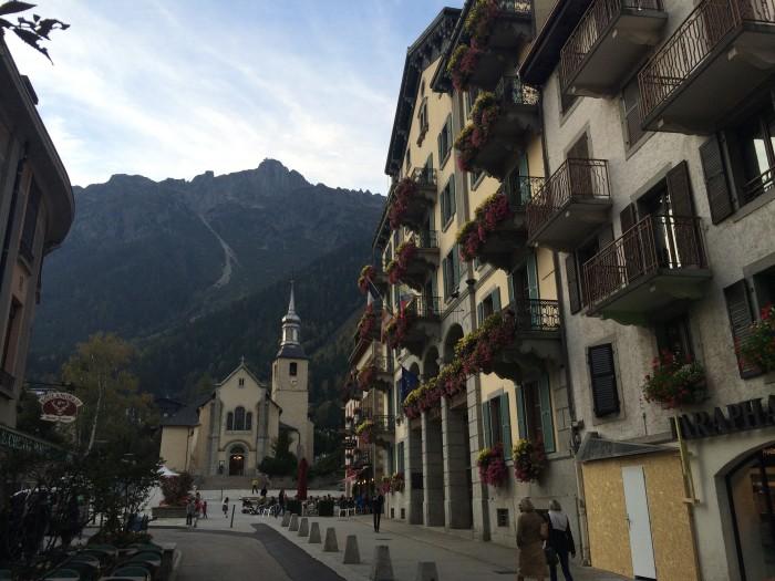 La ville de Chamonix