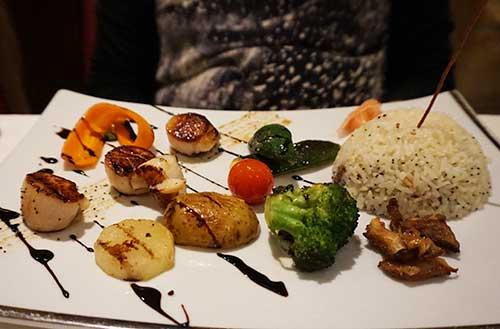 Sarlat : restaurant Les Jardins d'Harmonie