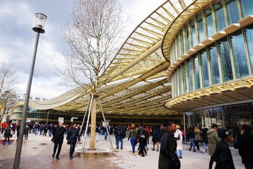 Le nouveau Forum Les Halles et sa "canopée"