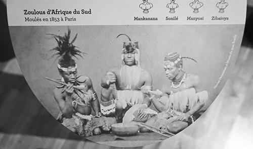 Photo des expositions des indigènes