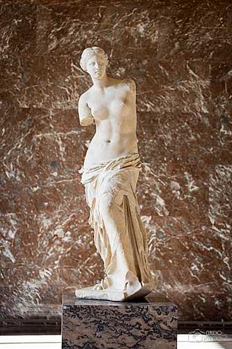 La Vénus de Milo, Musée du Louvre. Photo Claudio Perpetuo