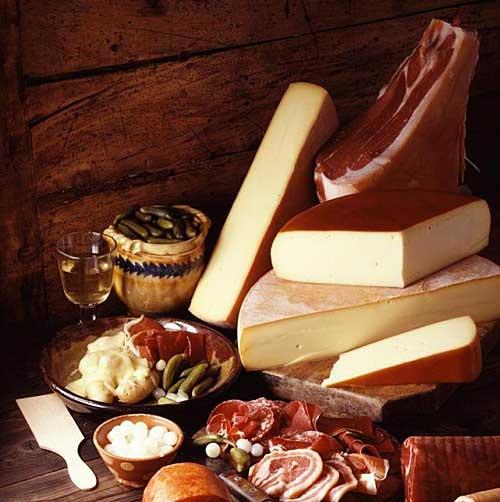 Raclette et ses accompagnements