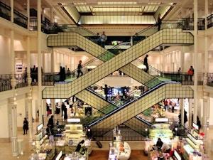 Le Bon Marche intérieur nouveau