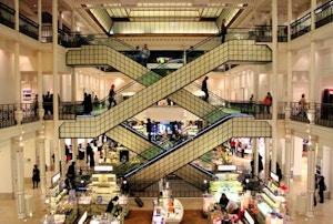 Intérieur du Bon Marché