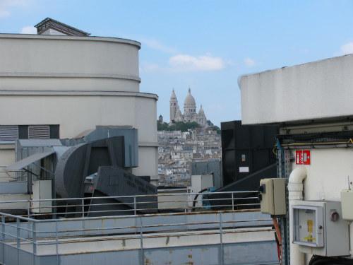 La terrasse des Galeries Lafayette