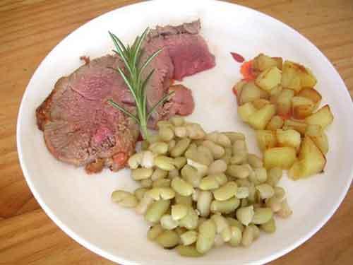 Prats typiques français : le gigot d'agneau