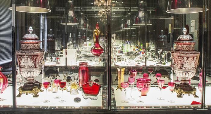 L'univers des cristaux Baccarat à Paris