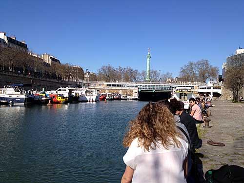 Une après-midi au port fluvial de Paris