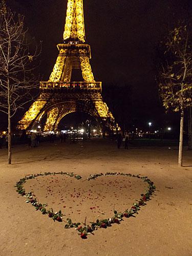 Demande en mariage à la Tour Eiffel