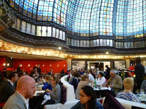Brasserie du department store Printemps