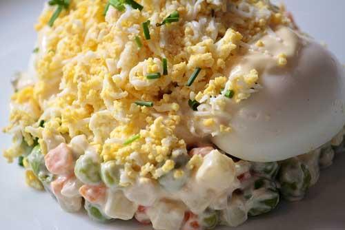 Plats des bistrots parisiens : œuf/mayonnaise