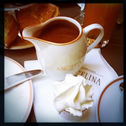Café du matin chez Angelina
