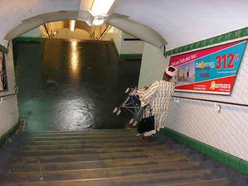 Vaut-il la peine de prendre le métro avec des valises ?