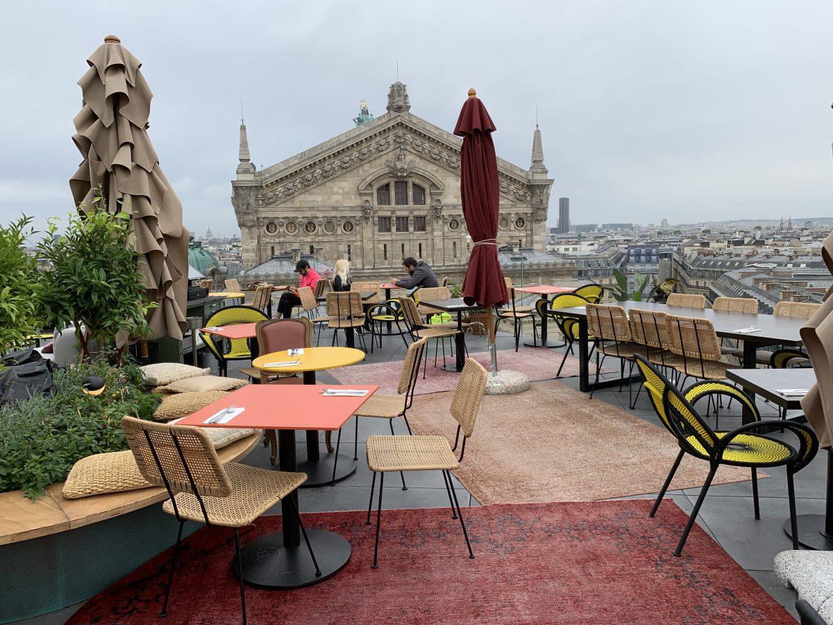 Créatures, restaurant sur le toit des Galeries Lafayette