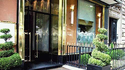 Plaza Athénée : menu sans viande