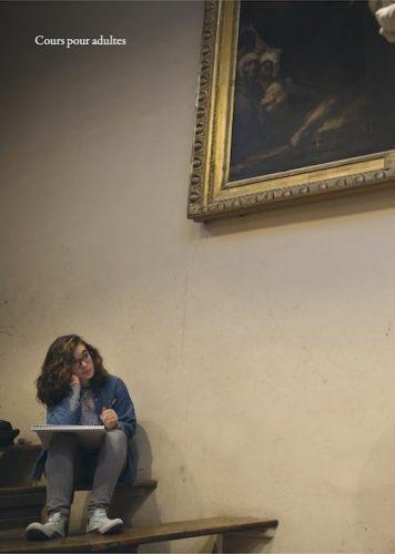 Cours de dessin et de peinture à l'École des Beaux-Arts