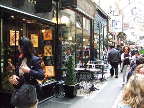 Le circuit des passages couverts de Paris
