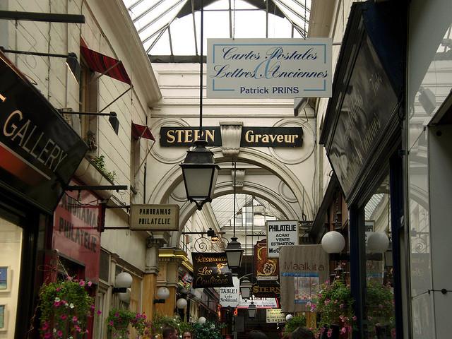 Les passages couverts de Paris
