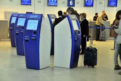 Enregistrement d'Air France à Charles de Gaulle