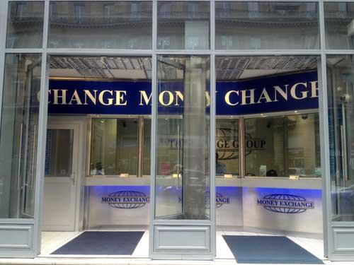 Taux de change réel/euro à Paris ?