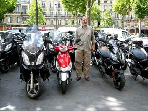 Louer des motos à Paris