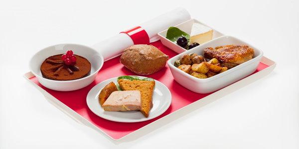 Conseils Air France : choisissez votre repas avant d'embarquer