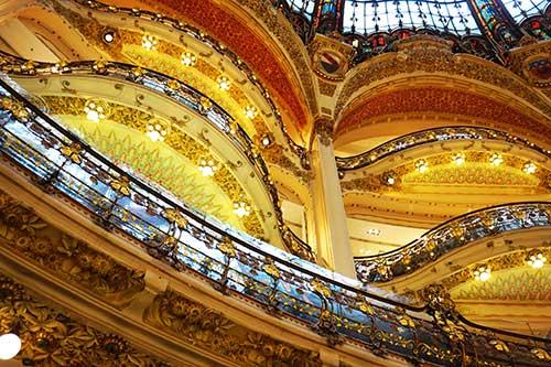 Visitez les Galeries Lafayette Coupole