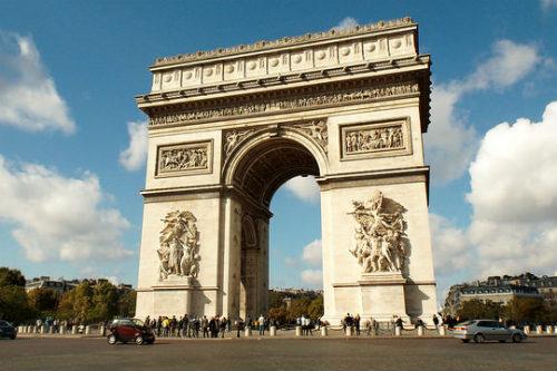 De l'Arc de Triomphe à la place de la Concorde