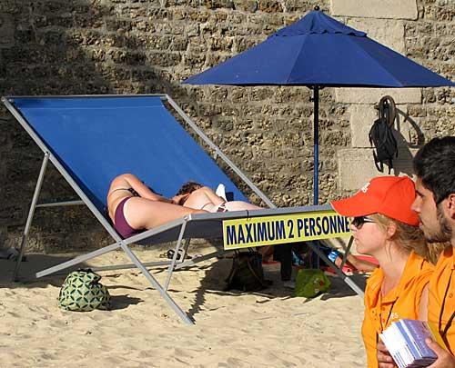 Scènes de Paris et sa plage