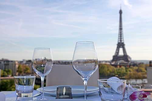 Restaurant avec vue : La Maison Blanche