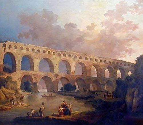 Le Pont du Gard, beau monument du sud de la France