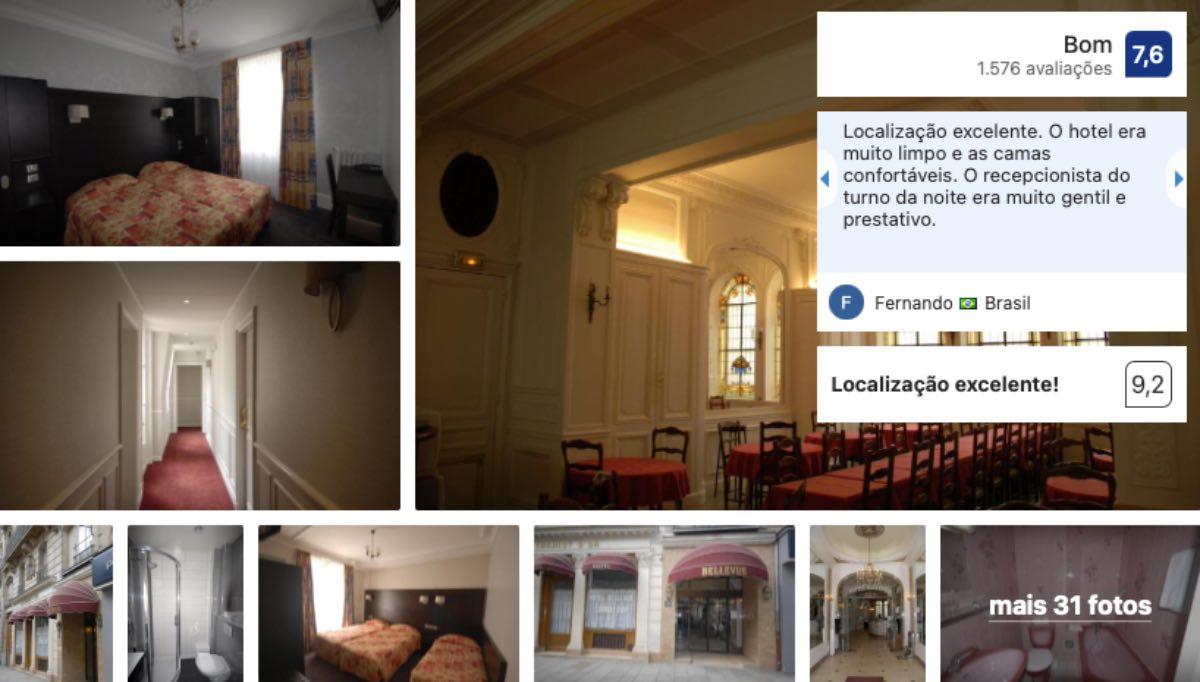 hotel bellevue cheap hotels in paris