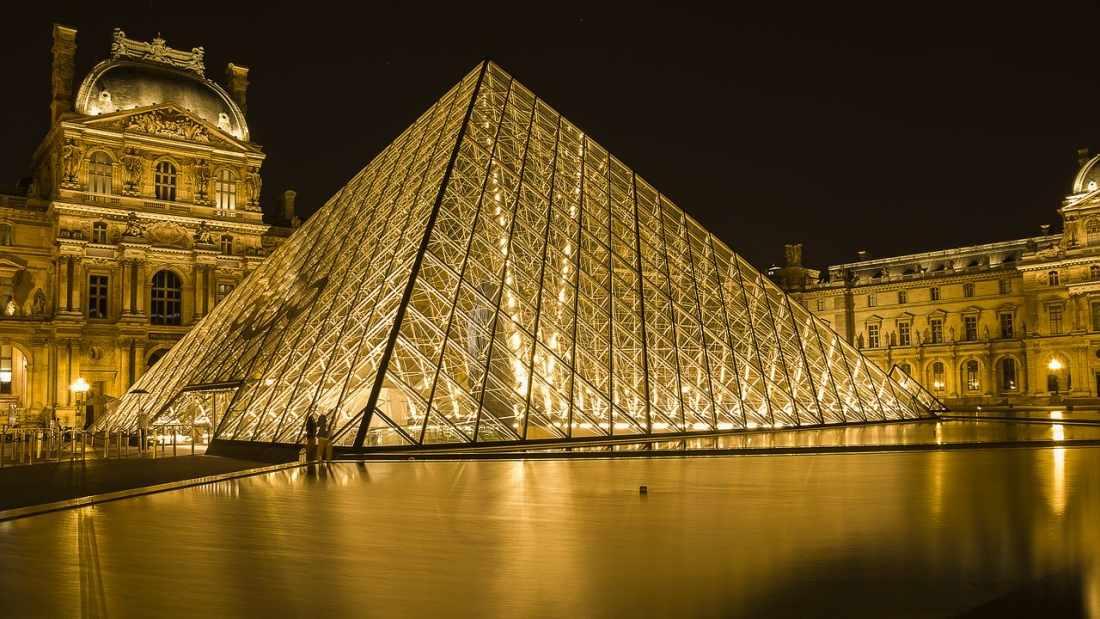 Louvre Museum and its pyramid