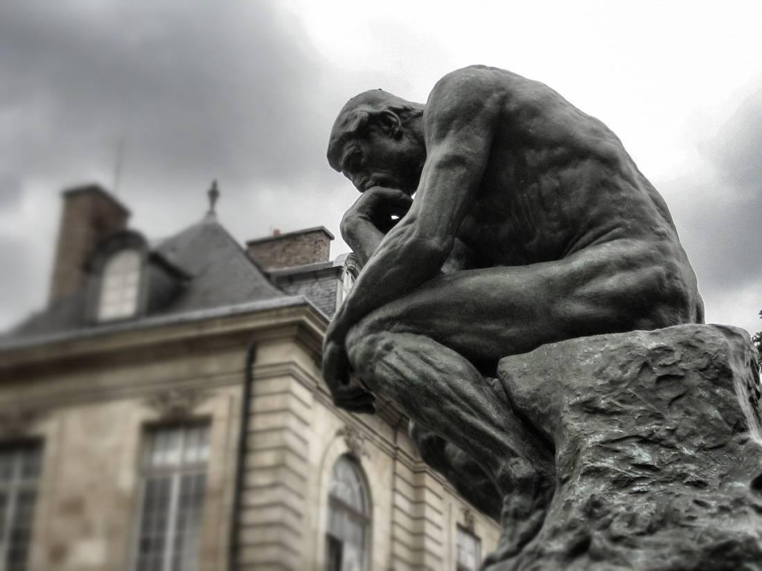 The Thinker Rodin Museum in Paris