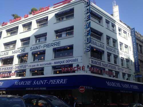 magasin de tissus à Paris