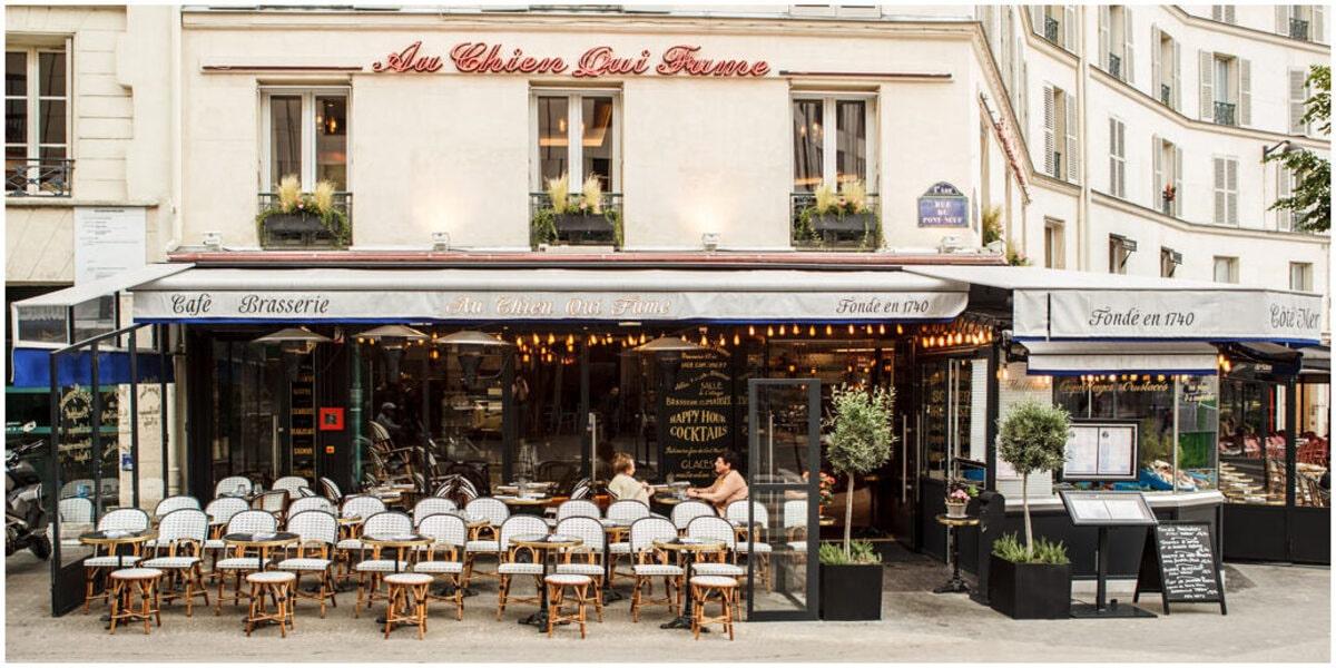 Au Chien Qui Fume,les plus anciens restaurants de Paris
