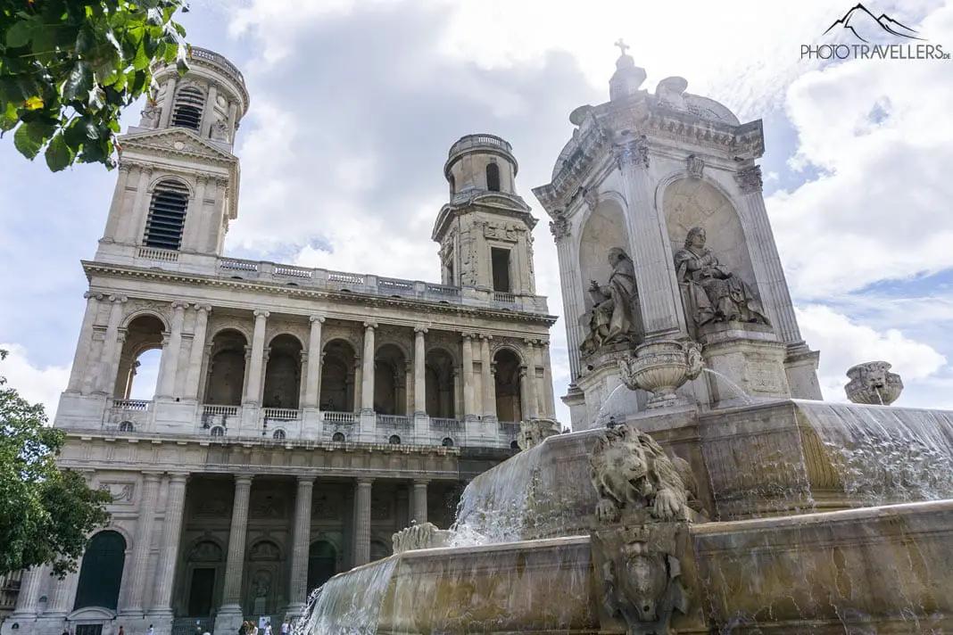 Eglise Saint-Sulpice - die zweitgrößte Kirche Paris