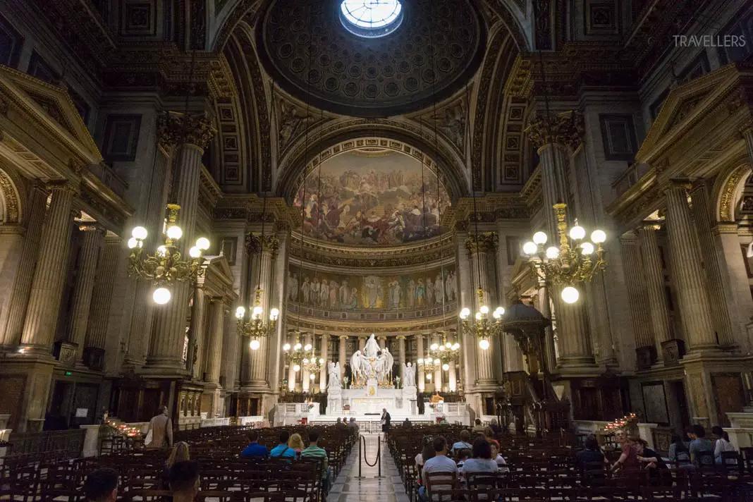 L'église de la Madeleine von innen